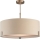 Endon 95834 - Deckenleuchte an Stange HAYFIELD 3xE27/40W/230V matt Chrom/beige