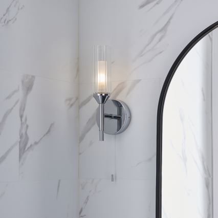 Endon 97171 - Badezimmer-Wandleuchte NATORI 1xG9/3W/230V IP44 glänzendes Chrom