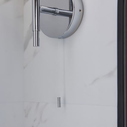 Endon 97171 - Badezimmer-Wandleuchte NATORI 1xG9/3W/230V IP44 glänzendes Chrom