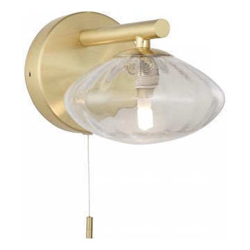 Endon 97182 - Badezimmer-Wandleuchte MOBIAS 1xG9/3W/230V IP44 Messing