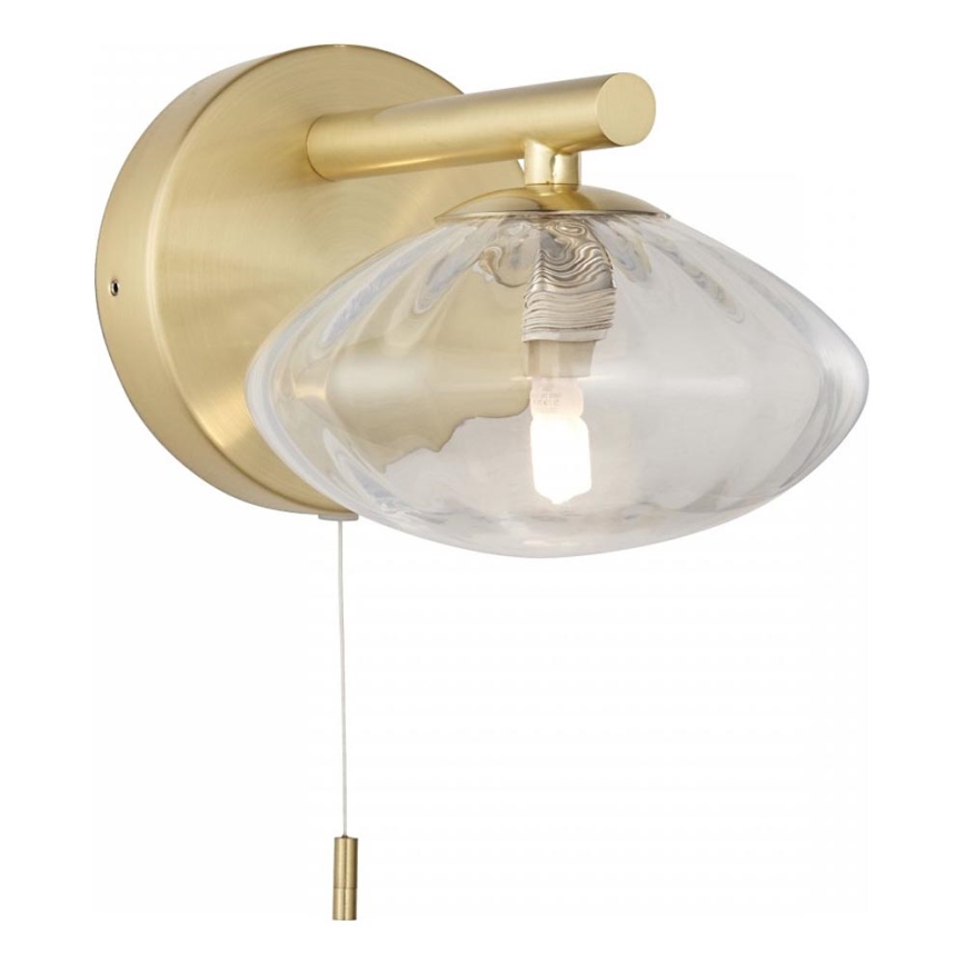 Endon 97182 - Badezimmer-Wandleuchte MOBIAS 1xG9/3W/230V IP44 Messing