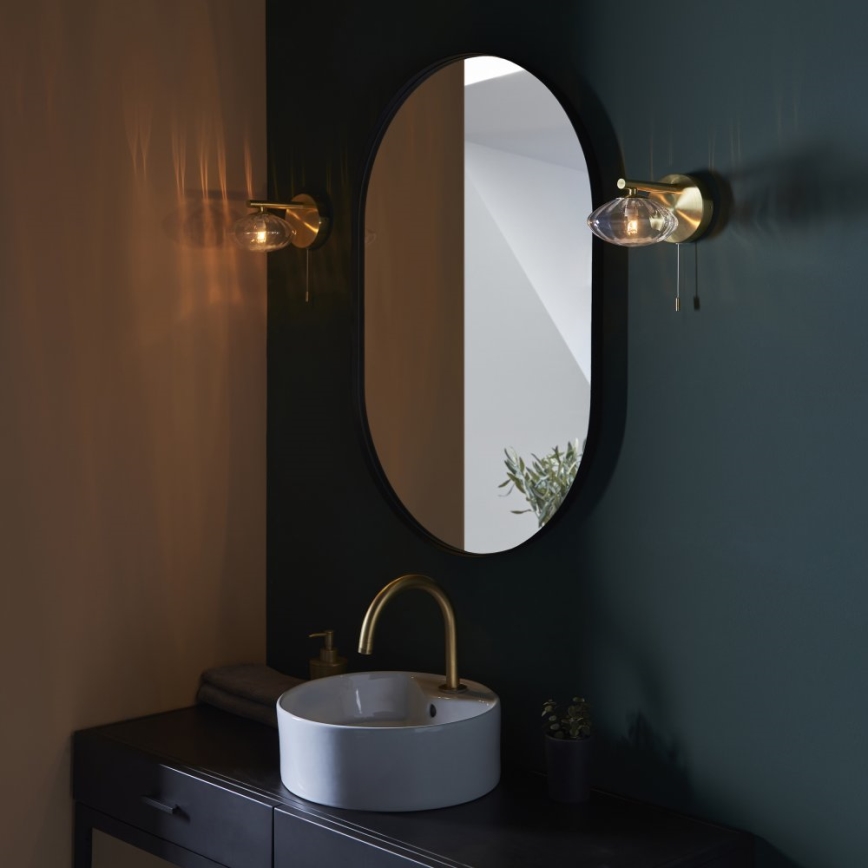 Endon 97182 - Badezimmer-Wandleuchte MOBIAS 1xG9/3W/230V IP44 Messing