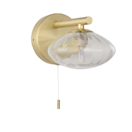 Endon 97182 - Badezimmer-Wandleuchte MOBIAS 1xG9/3W/230V IP44 Messing