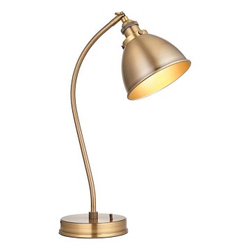 Endon 98747 - Tischleuchte FRANKLIN 1xE14/7W/230V Messing