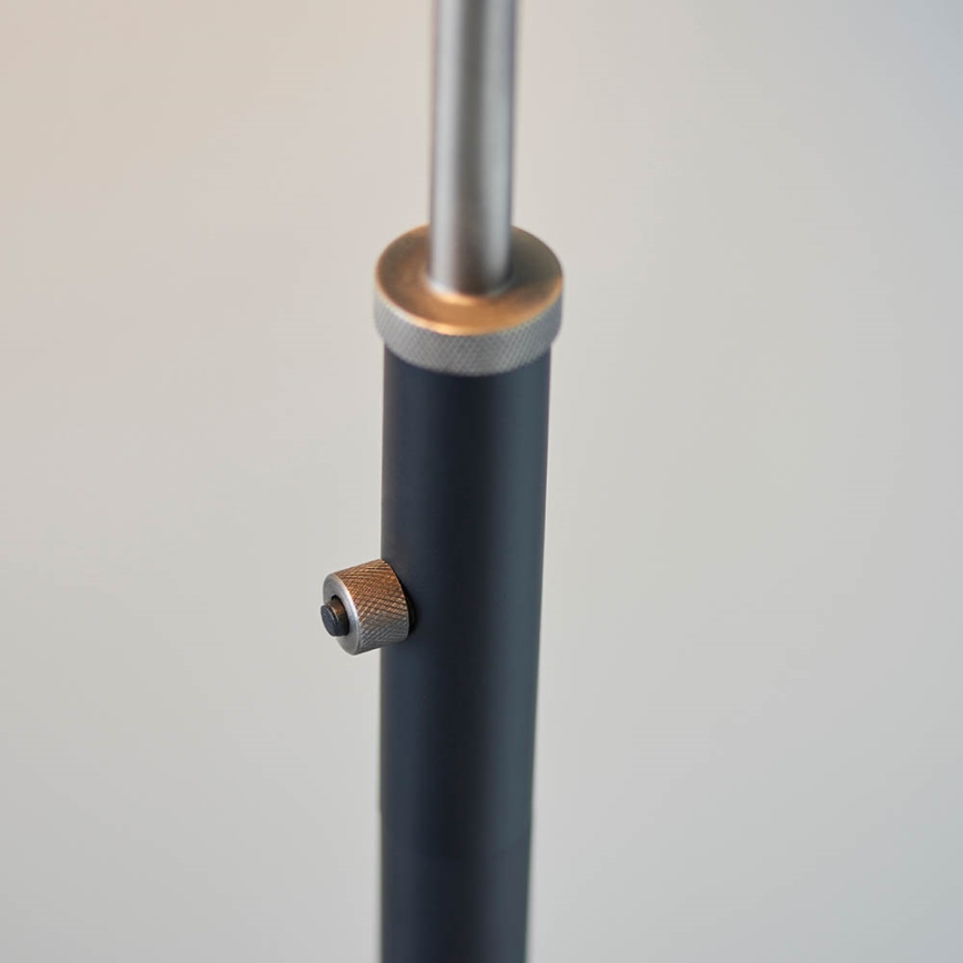 Endon 98753 - Stehleuchte FRANKLIN 1xE27/10W/230V mattchrom/anthrazit