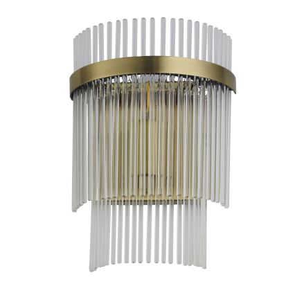 Endon 99168 - Wandleuchte MARIETTA 1xE14/6W/230V Messing/klar