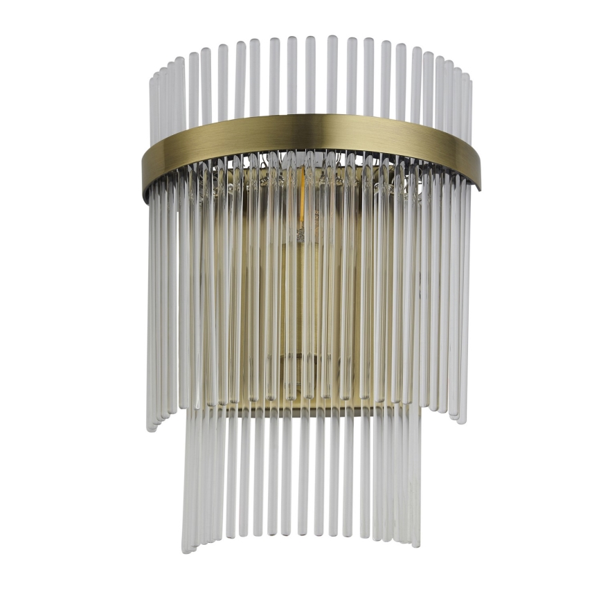 Endon 99168 - Wandleuchte MARIETTA 1xE14/6W/230V Messing/klar