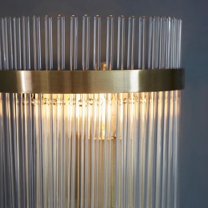 Endon 99168 - Wandleuchte MARIETTA 1xE14/6W/230V Messing/klar