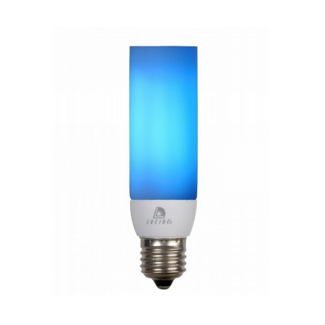 Energiesparlampe COLORED E27/9W/230V blau - Lucide 50429/09/35