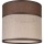 Ersatz-Lampenschirm ANDREA E27 d 16 cm braun/beige