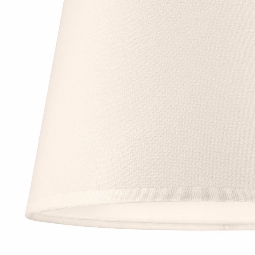 Ersatzlampenschirm für Hängeleuchte und Wandleuchte ELLIE E27 d 15 cm cremefarben