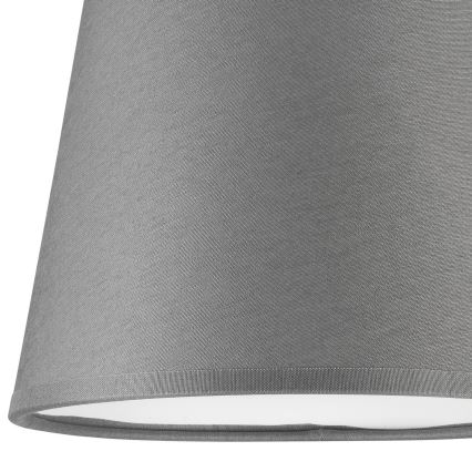 Ersatzlampenschirm für Hängeleuchte und Wandleuchte ELLIE E27 d 15 cm grau