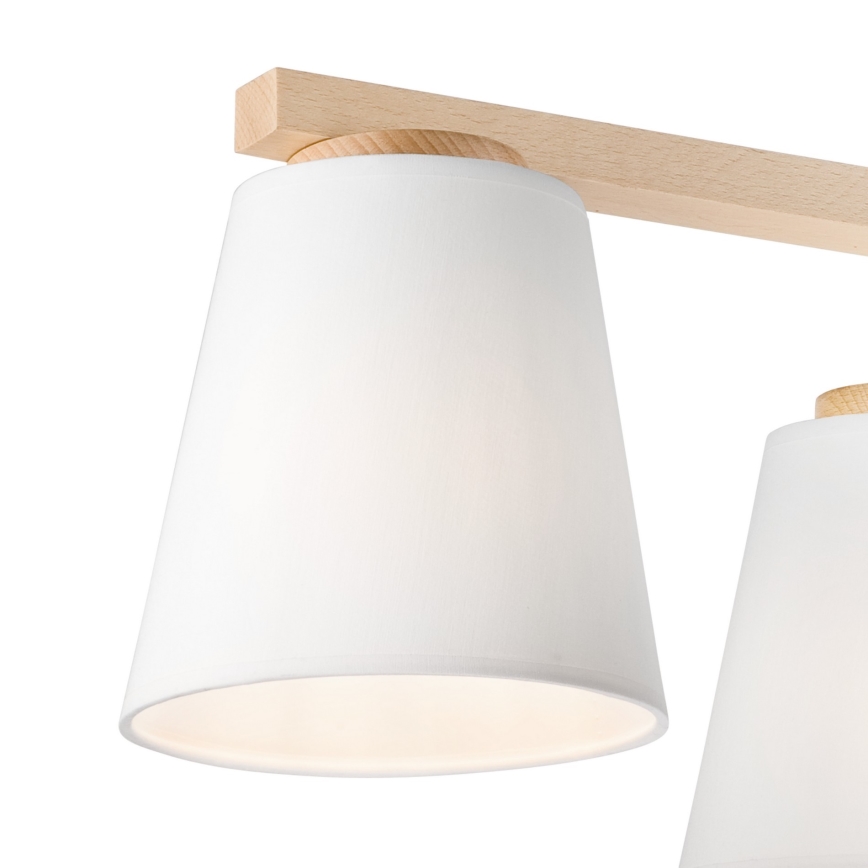 Ersatz-Lampenschirm ELLIE E27 d 15 cm weiß