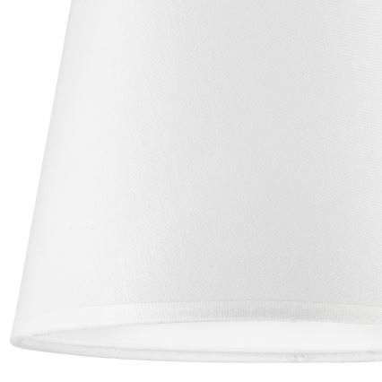 Ersatz-Lampenschirm ELLIE E27 d 15 cm weiß