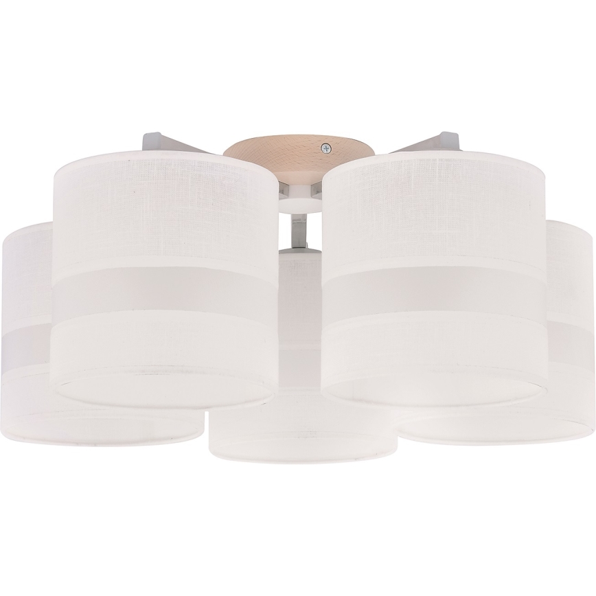 Ersatz-Lampenschirm für Decken- und Wandleuchte ROXY E27, Ø 16 cm, weiß