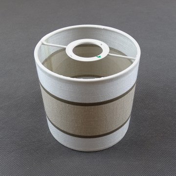 Ersatz-Lampenschirm für Kronleuchter CATTLEYA E27 weiß/braun