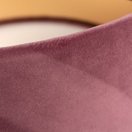 Ersatz-Lampenschirm für Kronleuchter ZWIS, Ø 38 cm, rosa/gold