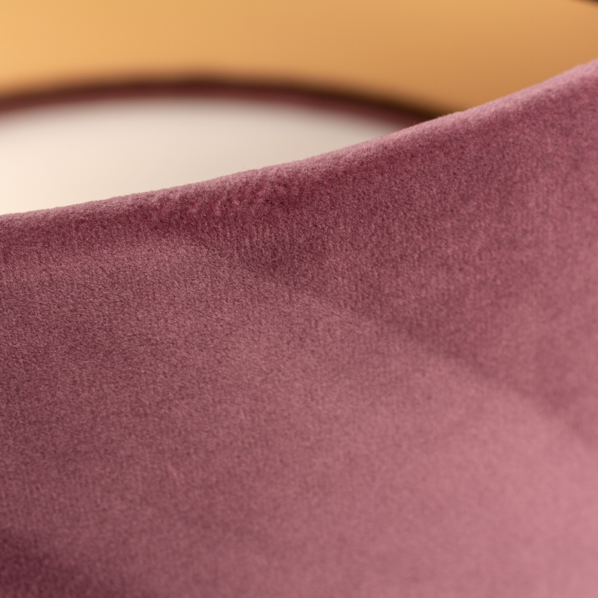 Ersatz-Lampenschirm für Kronleuchter ZWIS, Ø 38 cm, rosa/gold