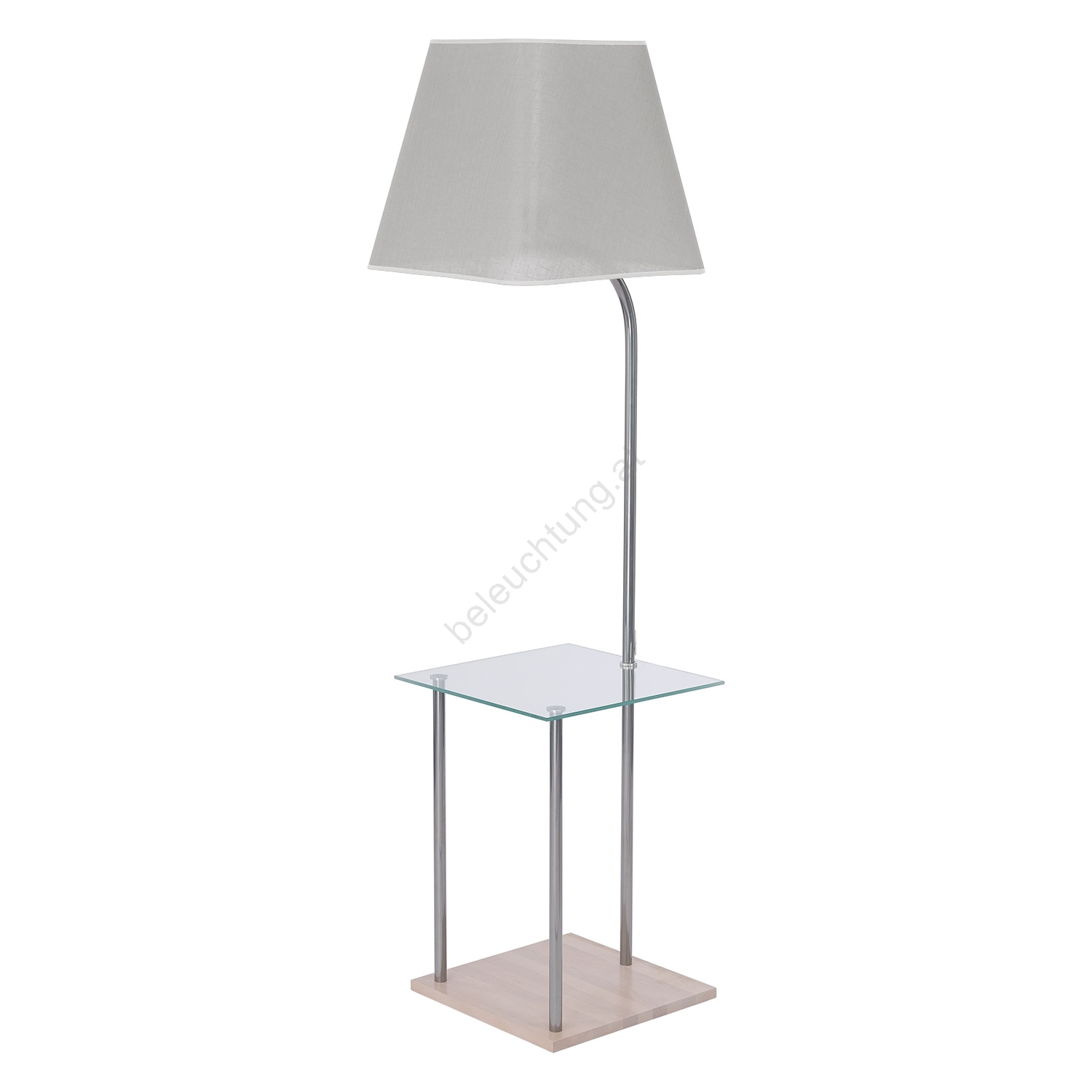 Ersatz-Lampenschirm für Stehlampe EMMA E27 34,5 × 39,5 cm, grau