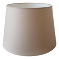 Ersatz-Lampenschirm für Tischlampe E27, Ø 20 cm, beige