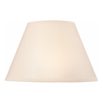 Ersatz-Lampenschirm für Tischlampe JUTA E27, Ø 19 cm, cremefarben