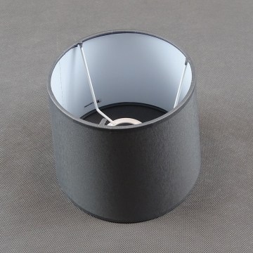 Ersatz-Lampenschirm für Tischlampe LAMA E27, Ø 15 cm, grau