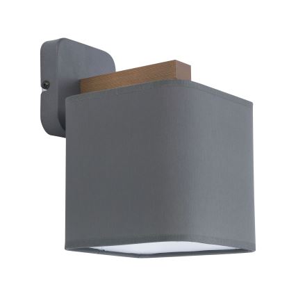 Ersatz-Lampenschirm für Wandleuchte TORA E27, grau