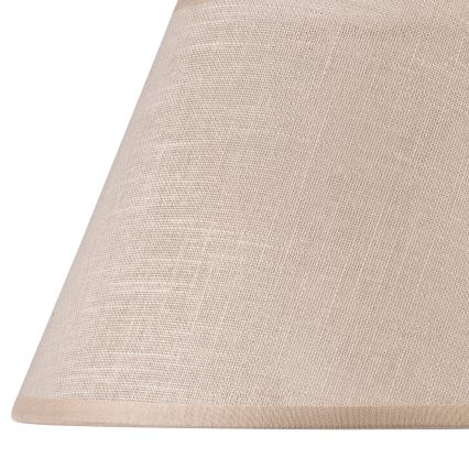 Ersatz-Lampenschirm JUTA E27 d 19 cm beige