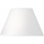 Ersatz-Lampenschirm JUTA E27 d 19 cm weiß