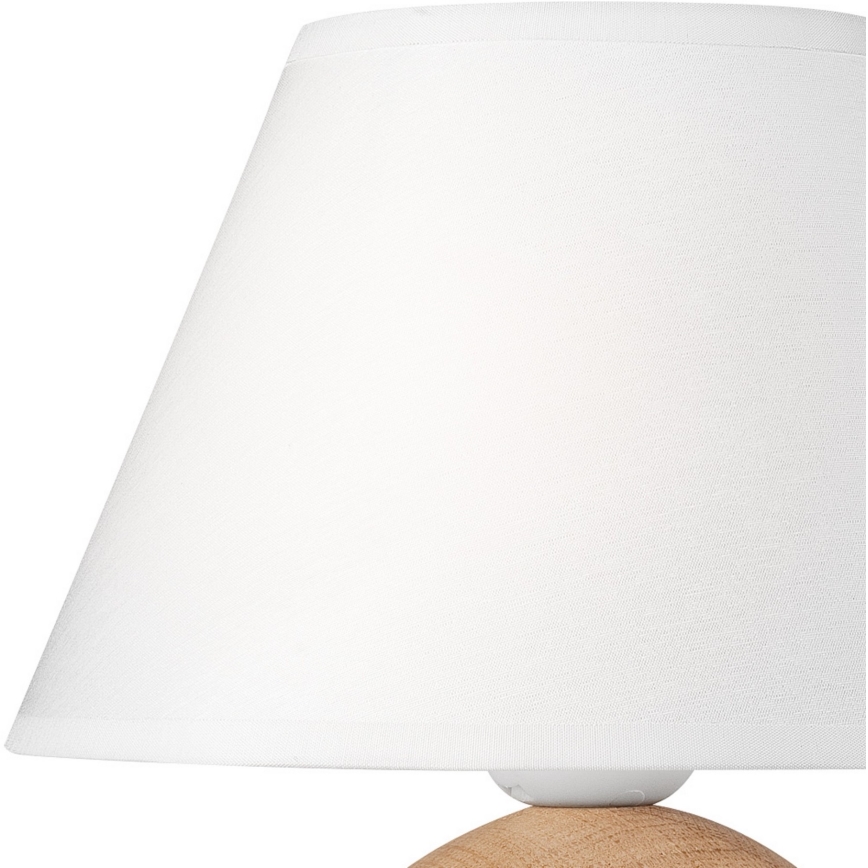 Ersatzglas für Tischleuchte JUTA E27 d 19 cm weiß
