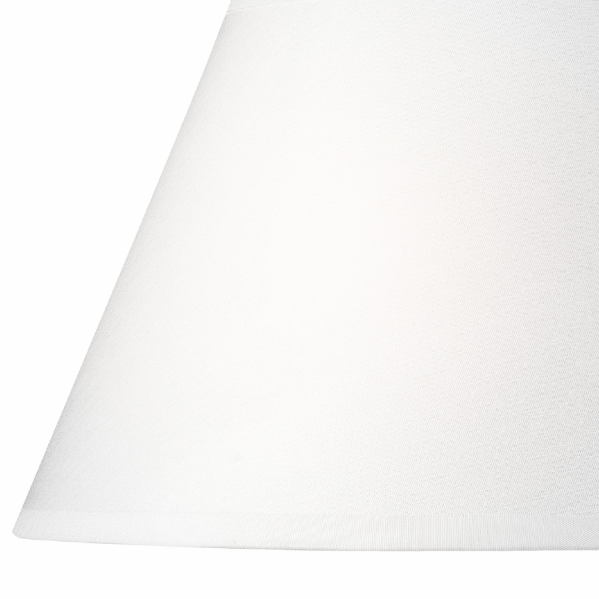 Ersatzglas für Tischleuchte JUTA E27 d 19 cm weiß