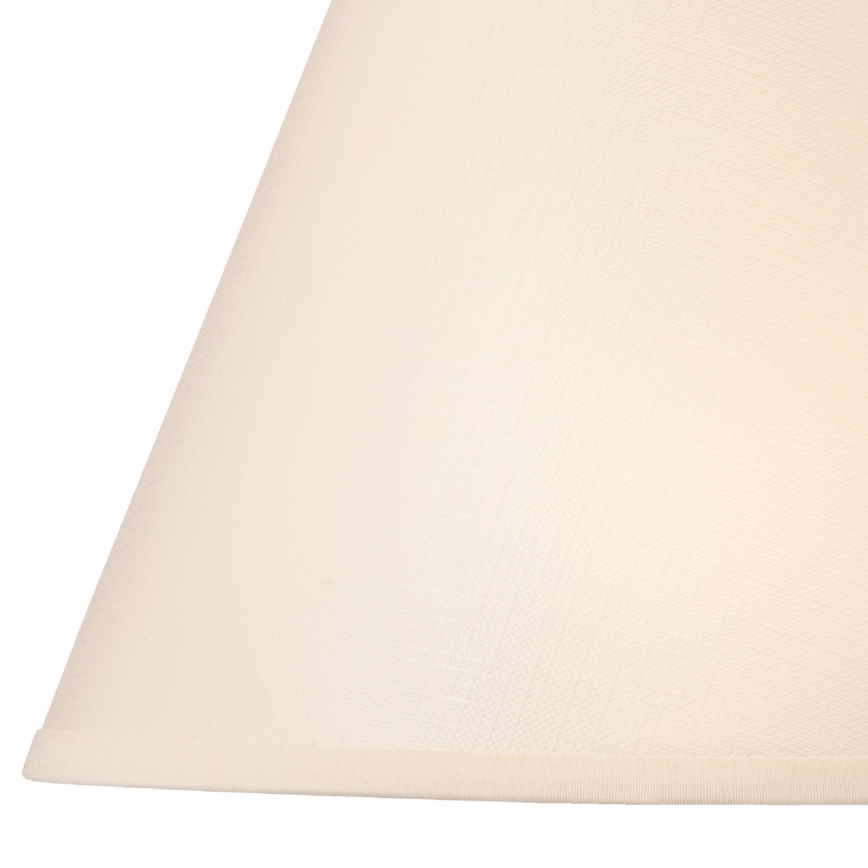 Ersatz-Lampenschirm für Tischlampe JUTA E27, Ø 19 cm, cremefarben