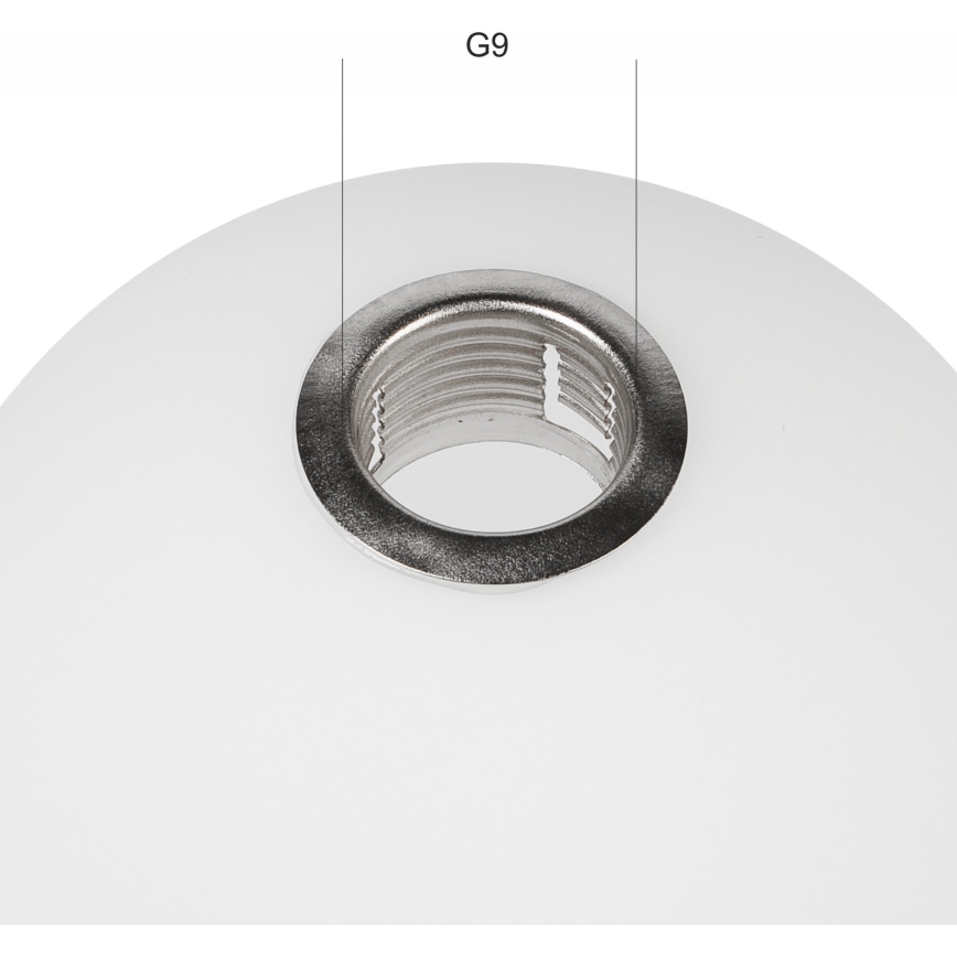 Ersatzglas für den Kronleuchter ASTRO G9 Ø 10 cm