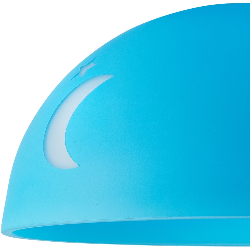 Ersatzglas für Hängeleuchte DAY & NIGHT E27 d 30 cm blau