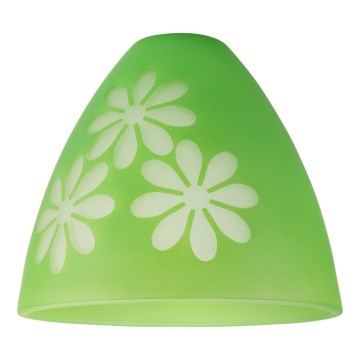 Ersatzglas für den Kronleuchter GARDEN E27, Durchmesser 23 cm, grün