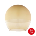 Ersatzglas für die Leuchte KULA E27, Ø 38 cm, rauchbeige