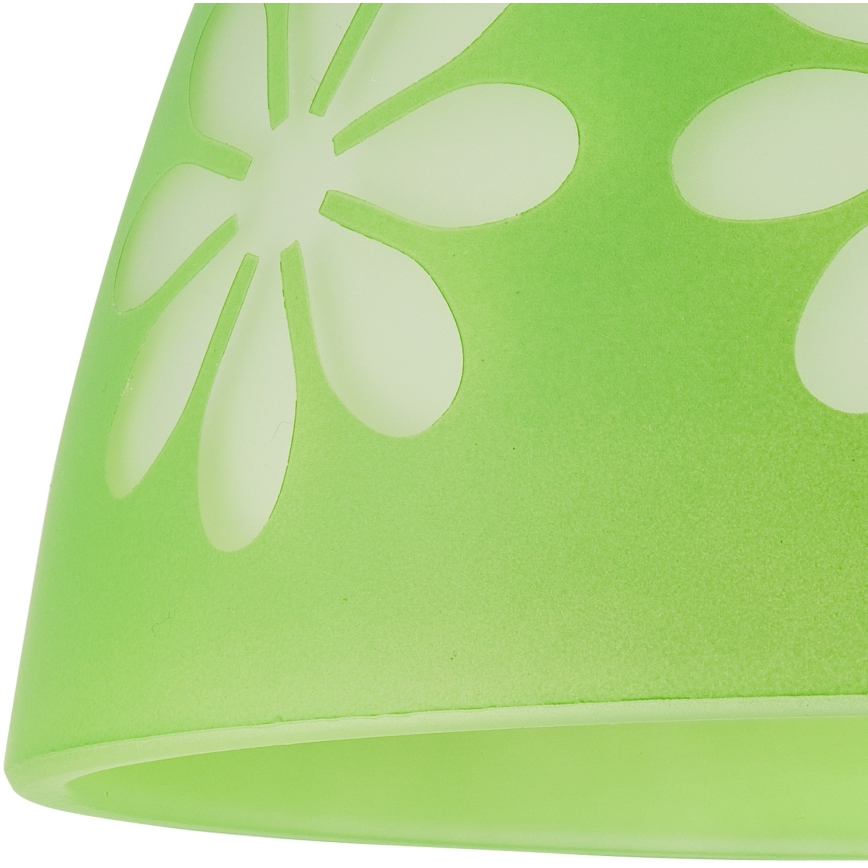 Ersatzglas für den Kronleuchter GARDEN E27, Durchmesser 23 cm, grün