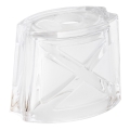 Ersatzglas für Hängeleuchte E14 10x12 cm weiß