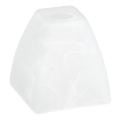 Ersatzglas für Hängeleuchte E14 10x13 cm weiß