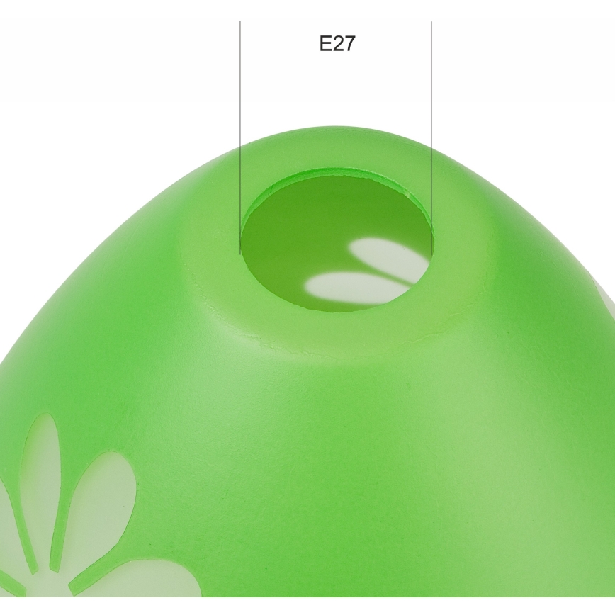 Ersatzglas für Hängeleuchte GARDEN E27 d 23 cm grün