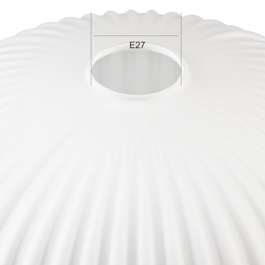 Ersatzglas für Hängeleuchte HARMA E27 17x30 cm weiß