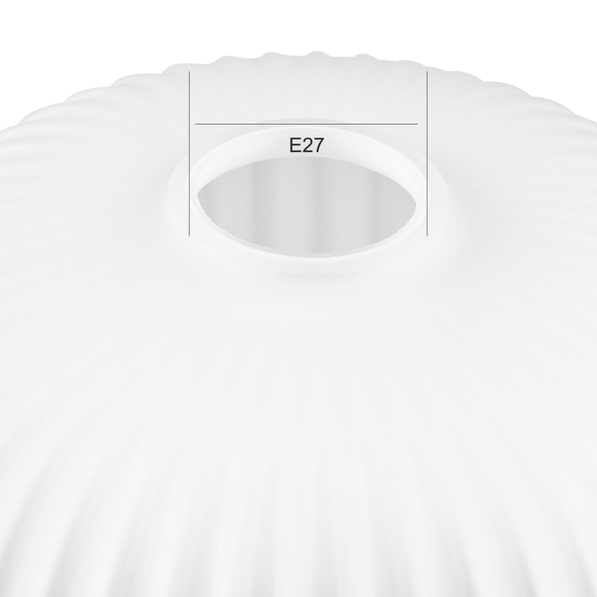 Ersatzglas für Hängeleuchte HARMA E27 18x20 cm weiß