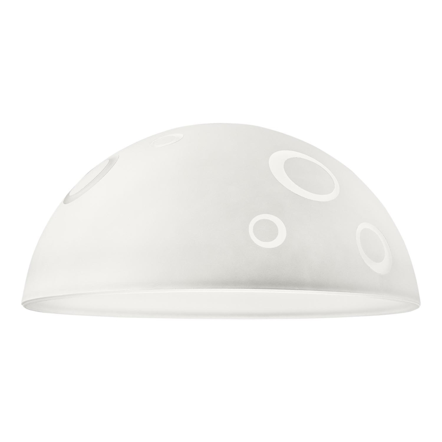Ersatzglas für Hängeleuchte SFERA E27 140x300 mm weiß