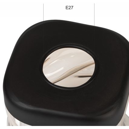 Ersatzglas für den Kronleuchter HUGO E27 Ø 9,5 cm