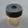 Ersatzglas für Kronleuchter AMBER E27 Ø 14 cm, schwarz/rauchbeige
