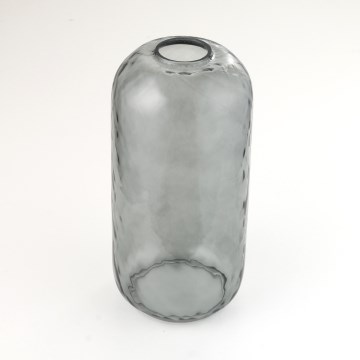 Ersatzglas für Kronleuchter KARO E27, Ø 14 cm, rauchgrau