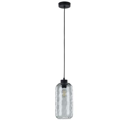 Ersatzglas für Kronleuchter KARO E27, Ø 14 cm, rauchgrau