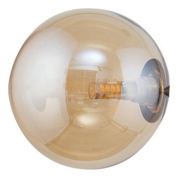 Ersatzglas für Kronleuchter, Tisch- und Wandleuchte ORO G9, Ø 14 cm, beige