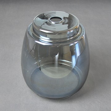 Ersatzglas für Leuchte PILAR E27, rauchgrau