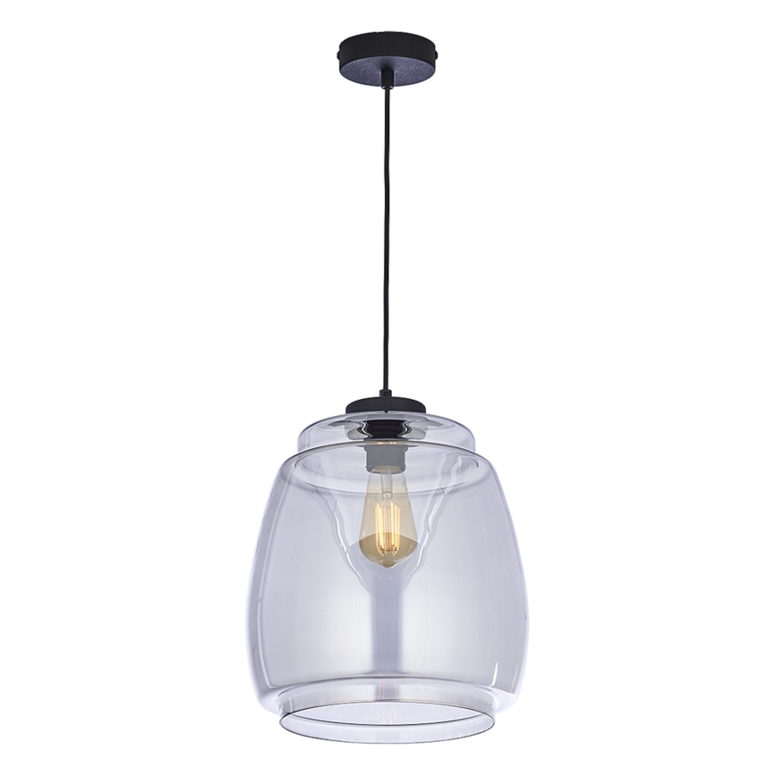 Ersatzglas für Leuchte PILAR E27, rauchgrau